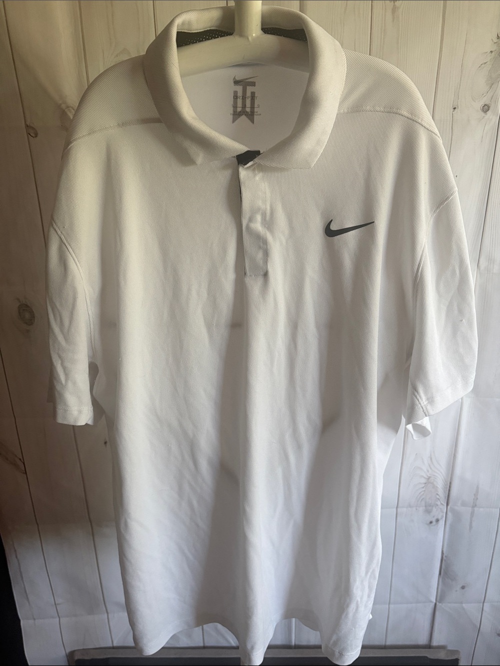 Nike Tiger Woods Men’s White Polo